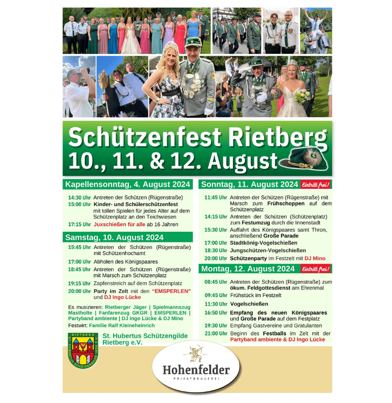 Schützenfest Rietberg